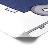 Leinwand Poster (Ecke)