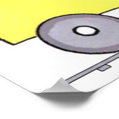 Leinwand Poster (Ecke)