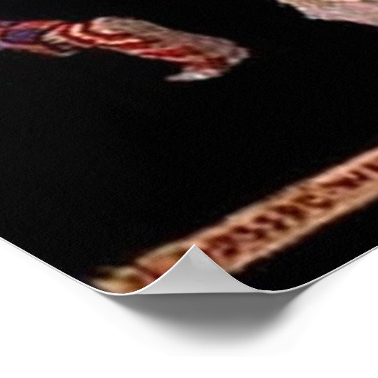 Leinwand Poster Alice im Wunderland (Ecke)