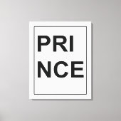 Leinwand "Prince" von Billy Bernie (Vorderseite)
