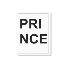 Leinwand "Prince" von Billy Bernie