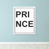 Leinwand "Prince" von Billy Bernie (Insitu (Holzboden))
