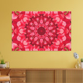 Leinwand Print, Liebe Mandala (Insitu (Wohnzimmer))