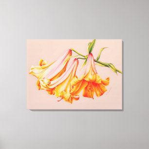 Leinwand-Printmedien der feinen Kunst "der Lilien" Leinwanddruck