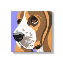 Leinwand Prints von Basset Hound