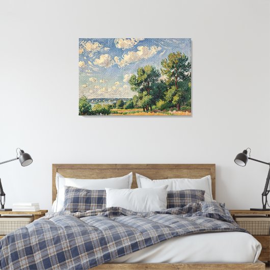 Leinwand PrintStretched Canvas Print (Insitu (Schlafzimmer))