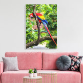 Leinwand Red Macaw Wall Art (Insitu (Wohnzimmer))
