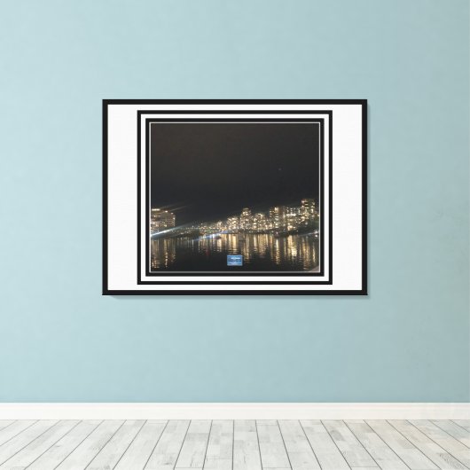 Leinwand (Reflections Inner City-1)RFPMDesign ©️ 2 (Insitu (Holzboden))