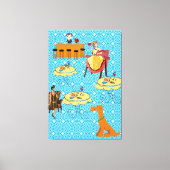 Leinwand Retro Frauen Dosierung (Vorderseite)