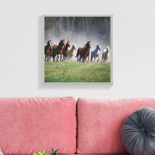 Leinwand Running Horses (Insitu (Wohnzimmer))