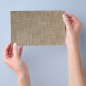 Leinwand Sack Hintergrund Flyer (Handgriff)