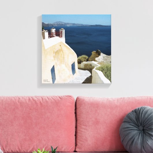 Leinwand Santorini (Insitu (Wohnzimmer))
