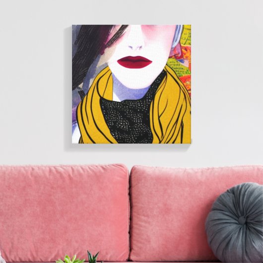 Leinwand Scarf Kunst (Insitu (Wohnzimmer))