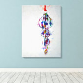 Leinwand Scattered Color Ornament Art (Insitu (Holzboden))
