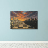 Leinwand Schach (Insitu (Holzboden))