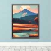 Leinwand schönes Bild (Insitu (Holzboden))