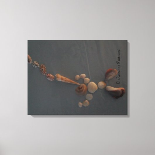 Leinwand-SeaShellManBlowsHorn© Roseanne Birnen 201 Leinwanddruck (Vorderseite)