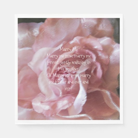 Leinwand Serviette (Vorderseite)