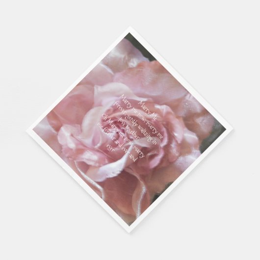 Leinwand Serviette (Ecke)