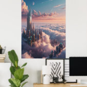 Leinwand Seven Lugano - The Restaurant Poster (Heimbüro)