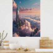 Leinwand Seven Lugano - The Restaurant Poster (Küche)