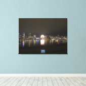 Leinwand - (Skyline Inner City) RFPMDesign ©️ 2024 (Insitu (Holzboden))