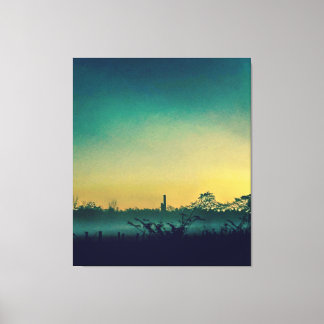 Leinwand Sonnenuntergang