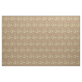Leinwand-Spitze und TAN-Blumen-Druck Stoff (Yard (91,4 cm))