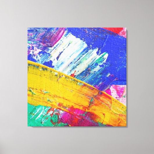 Leinwand "SPLASH ART" (Vorderseite)