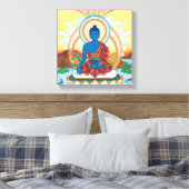 LEINWAND SQUARE - Medicine Buddha - Heilmeister (Insitu (Schlafzimmer))