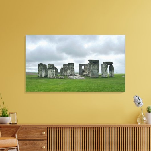 LEINWAND | Stonehenge 35" x 20" (Insitu (Wohnzimmer))