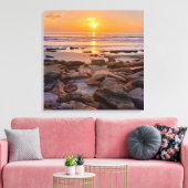 Leinwand Strand bei Sonnenaufgang (Insitu (Wohnzimmer))