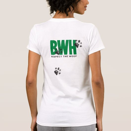 Leinwand-T - Shirt (Rückseite)