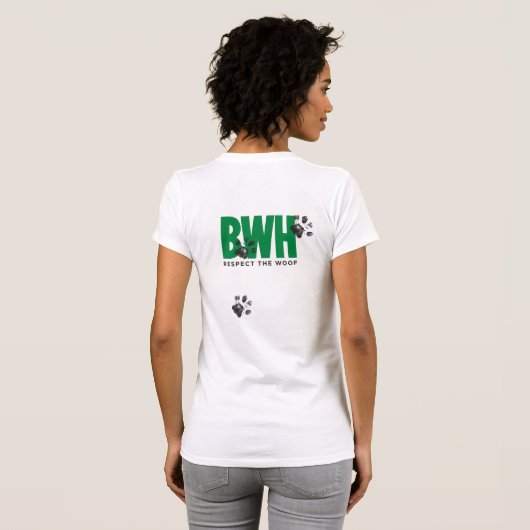 Leinwand-T - Shirt (Schwarz voll)