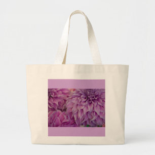 Leinwand-Tasche, Dahlie # 151 Jumbo Stoffbeutel
