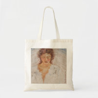 Leinwand-Tasche mit Engel