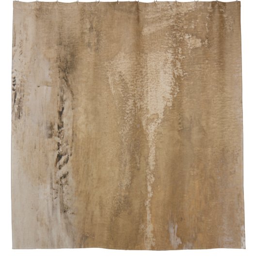 Leinwand Textur Künstleranstrich Duschvorhang (Vorderseite)