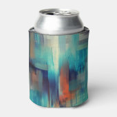 Leinwand Textur: Ölfarbe nahtlos Dosenkühler (Kanne Vorderseite)