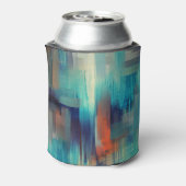 Leinwand Textur: Ölfarbe nahtlos Dosenkühler (Kanne Rückseite)