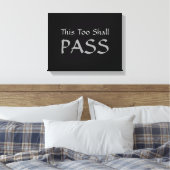 Leinwand "This too will pass" (Insitu (Schlafzimmer))