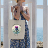 Leinwand Thistle Tragetaschen, Tasche Schottland