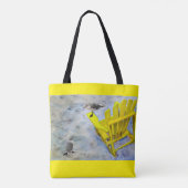 Leinwand Tote Bag Tasche (Rückseite)