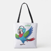 Leinwand Tote Bag USA - Personalisiert wiederverwe Tasche (Rückseite)