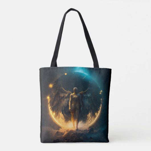 Leinwand Tragetaschen Tasche (Rückseite)