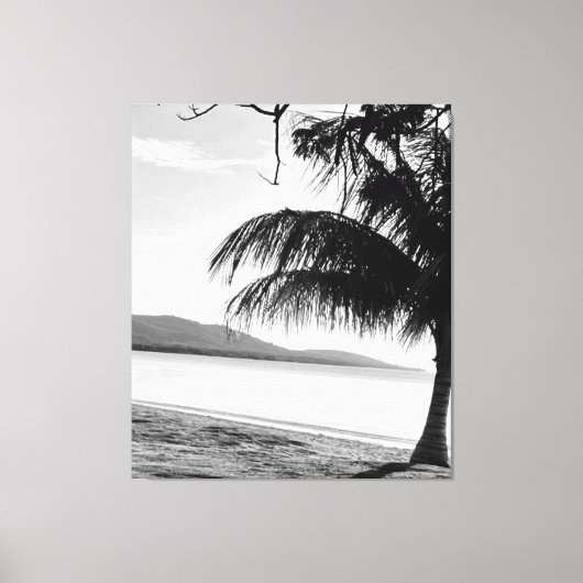 Leinwand Tropischer Strand (Vorderseite)