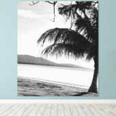Leinwand Tropischer Strand (Insitu (Holzboden))