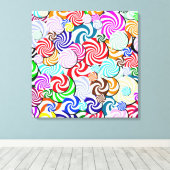 Leinwand - überzogen - Bonbons (Insitu (Holzboden))