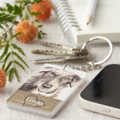 Leinwand-und Schlüsselanhänger (Vorderseite rechts)