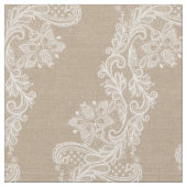 Leinwand-und Spitze-romantisches Shabby Stoff (Nahaufnahme)