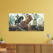 Leinwand Vier Sperma der Apokalypse Viktor Vasnets (Insitu (Wohnzimmer))